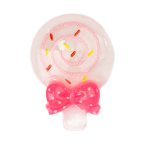 R-08 Sparkling Stick Candy White (1.5 X 2.1 Cm) WiLLBee CLIPON Charms