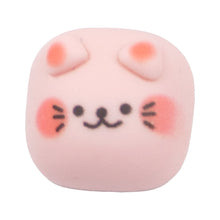 Load image into Gallery viewer, L-23 Square Face Cat Pink (1.7 X 1.7 Cm) WiLLBee CLIPON Charms
