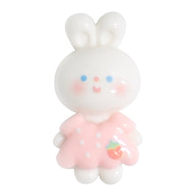 Load image into Gallery viewer, M-10 Strawberry Dress Rabbit (1.5 X 2.8 Cm) WiLLBee CLIPON Charms
