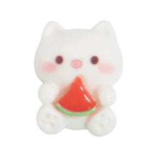 Load image into Gallery viewer, Q-24 Summer Cat Watermelon (1.7 X 2.2 Cm) WiLLBee CLIPON Charms
