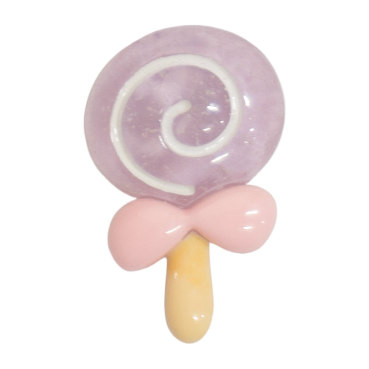 R-17 Transparent Candy Purple (1.7 X 2.7 Cm) WiLLBee CLIPON Charms