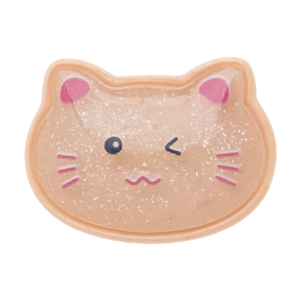 R-29 Transparent Face Cat (2.1 X 1.6 Cm) WiLLBee CLIPON Charms