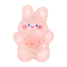 Load image into Gallery viewer, R-38 Transparent Pink Rabbit (2 X 2.5 Cm) WiLLBee CLIPON Charms
