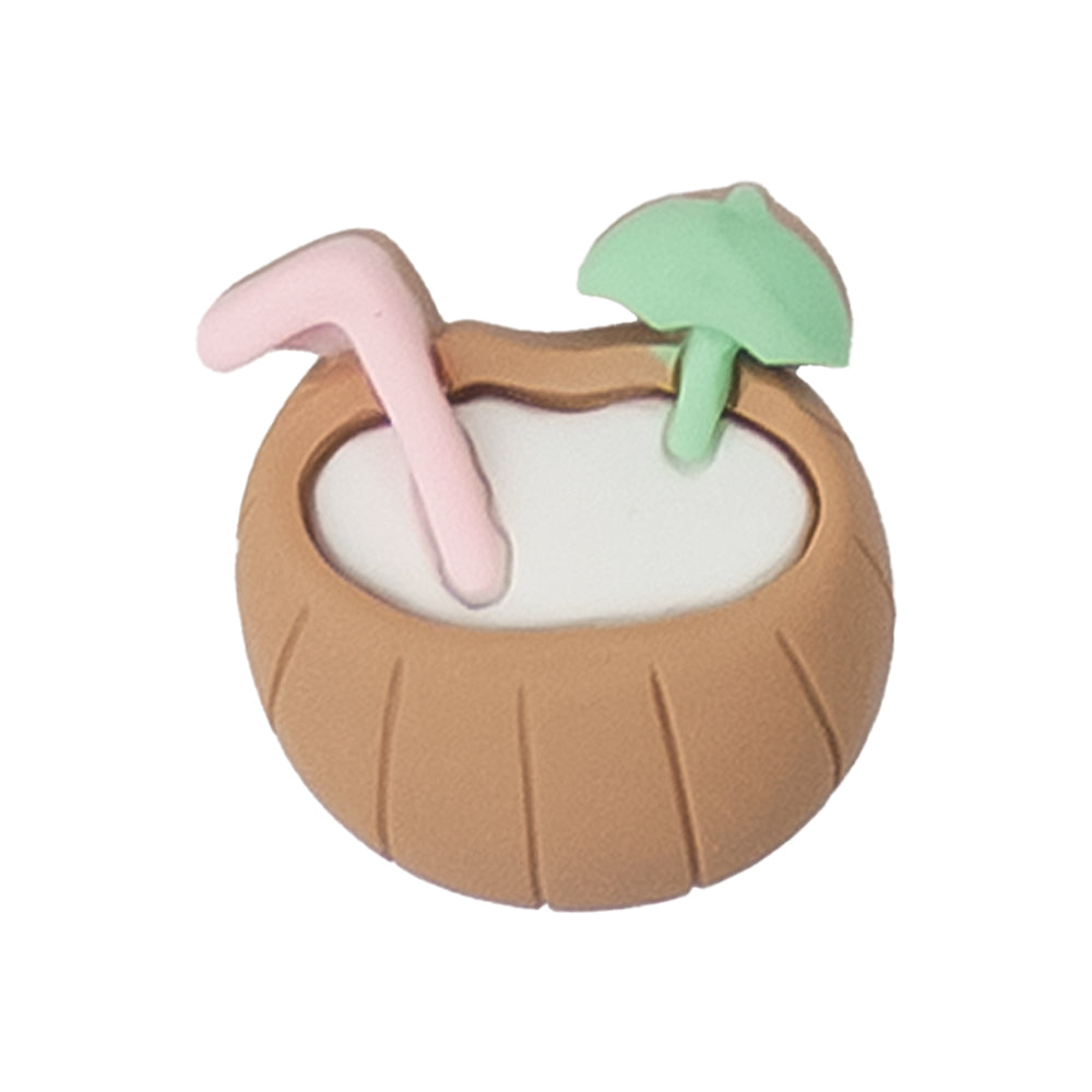 Q-08 Vacation Coconut (1.8 X 2 Cm) WiLLBee CLIPON Charms