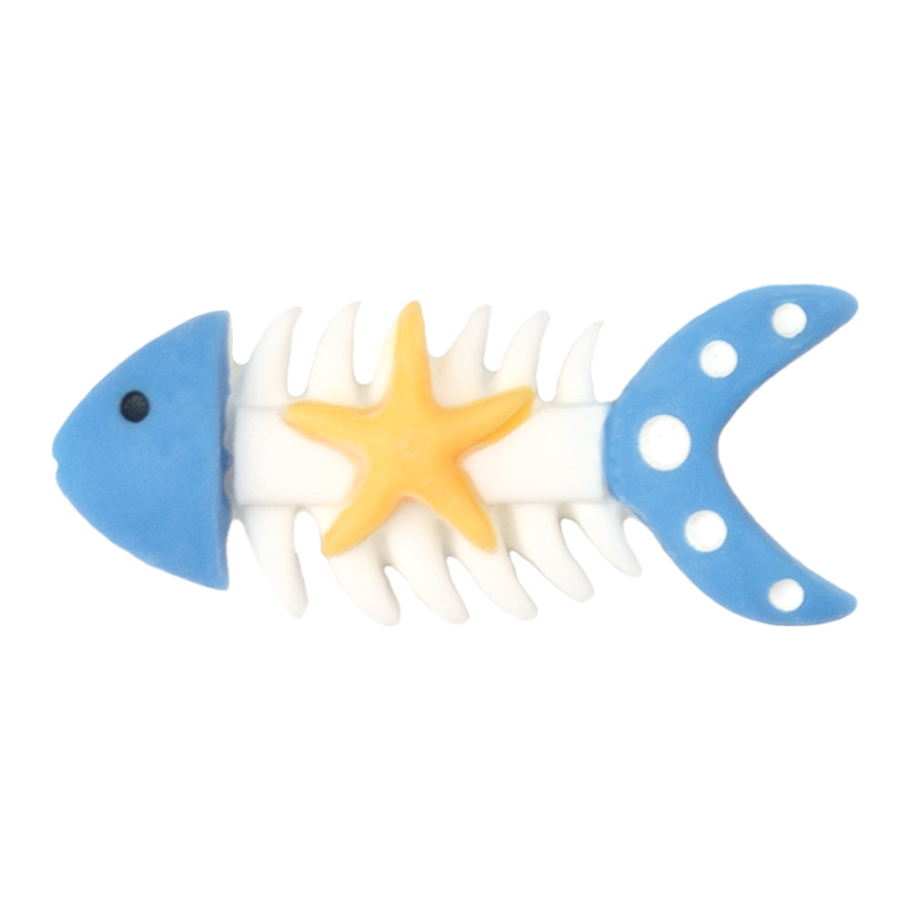 Q-13 Vacation Fish Blue (3.4 X 1.4 Cm) WiLLBee CLIPON Charms