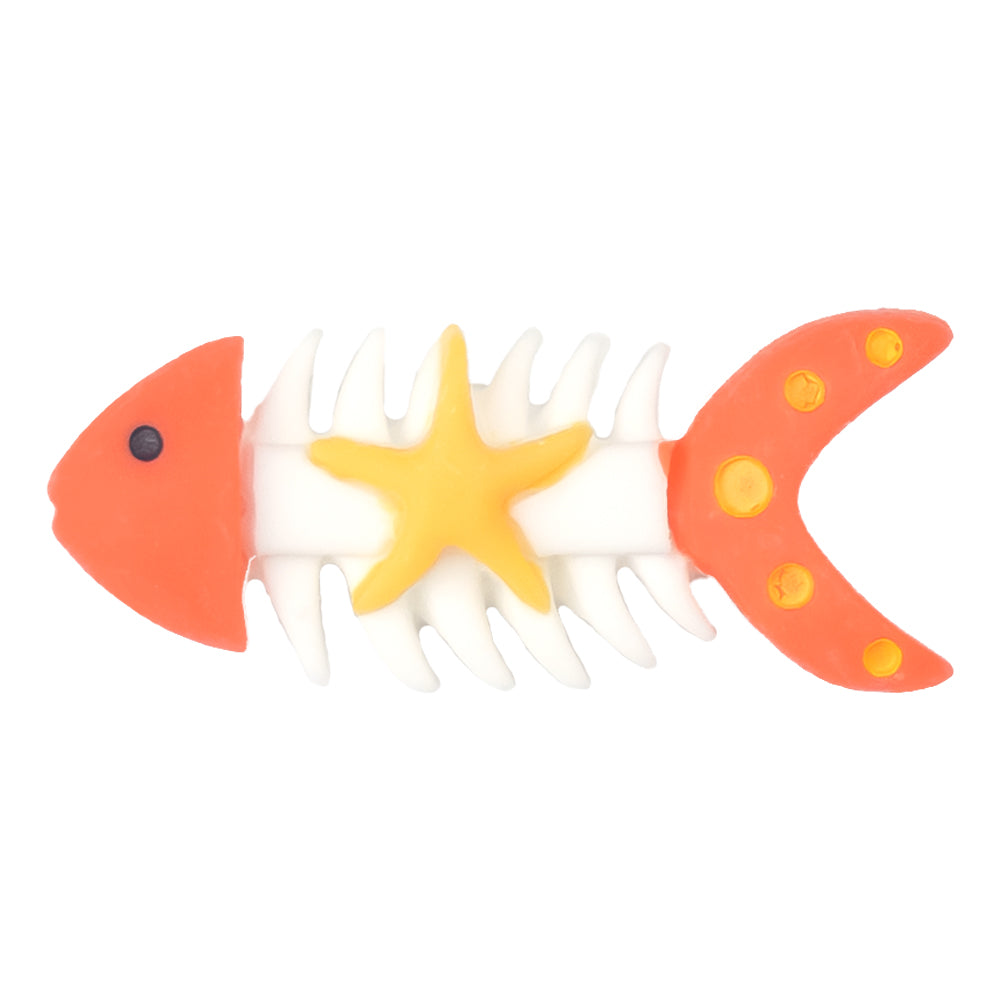 Q-12 Vacation Fish Red (3.4 X 1.4 Cm) WiLLBee CLIPON Charms