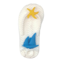 Load image into Gallery viewer, Q-16 Vacation Slipper White (3.4 X 1.5 Cm) WiLLBee CLIPON Charms
