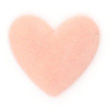 Load image into Gallery viewer, T-13 Velvet Flat Heart Baby Pink (3.7 X 3.5 Cm) WiLLBee CLIPON Charms
