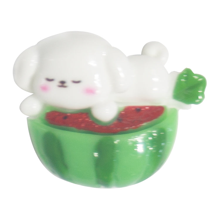 Q-27 Watermelon Dog (2.7 X 2.2 Cm) WiLLBee CLIPON Charms