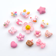 Load image into Gallery viewer, WiLLBee CLIPON Charms Shoe Decoration Parts Set - Pink 15pcs
