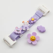 Load image into Gallery viewer, WiLLBee CLIPON Soft Mini with 5pcs Parts - Silicone Strap Grip Holder (Purple &amp; Purple)
