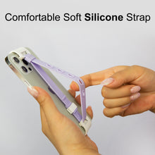 Load image into Gallery viewer, WiLLBee CLIPON Soft Mini with 5pcs Parts - Silicone Strap Grip Holder (Purple &amp; Purple)
