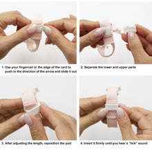 Load image into Gallery viewer, WiLLBee CLIPON Soft Mini with 5pcs Parts - Silicone Strap Grip Holder (White &amp; Fruit Cat)
